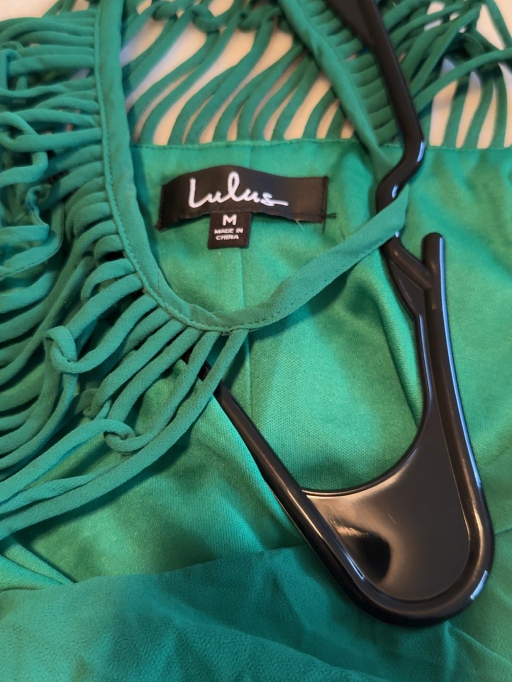 Lulus Green Halter Swing Dress Medium - Picture 10 of 10